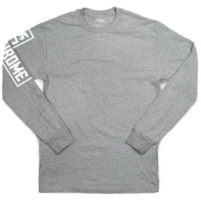 тениска,мъжки,тениски,chrome,flying,lion,long,sleeve,t,shirt,grey,(heather,grey)