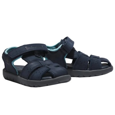 сандали,детски,сандали,и,чехли,timberland,nubble,leather,fisherman,toddler,sandals,blue,(black,iris)