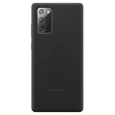 други,аксесоари,samsung,silicone,cover,note,20,black,(black)