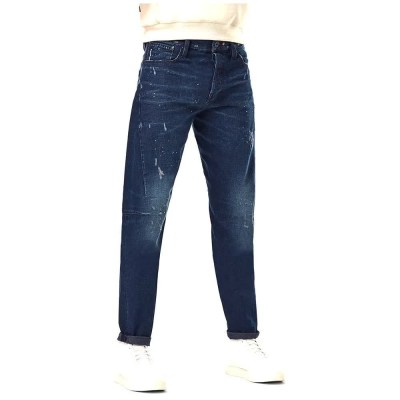 дънки,мъжки,панталони,g,star,scutar,3d,slim,tapered,jeans,blue,(worn,in,taint,destroyed)