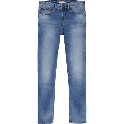 дънки,мъжки,панталони,tommy,jeans,scanton,slim,jeans,wilson,light,blue,stretch,(blue)