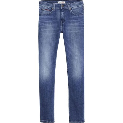 дънки,мъжки,панталони,tommy,jeans,scanton,slim,jeans,dynamic,jacob,mid,blue,stretch,(blue)