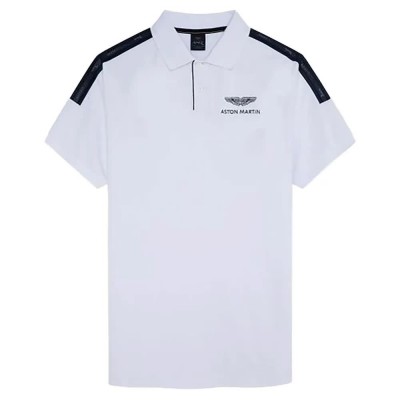 мъжки,блузи,с,яка,hackett,aston,martin,racing,tech,tape,shoulder,short,sleeve,polo,white,(optic,white)