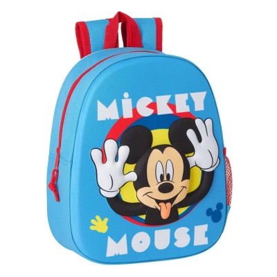раница,раници,safta,642163890,3d,mickey,mouse,8.64l,34x43x20,cm,backpack,multicolor,(blue)