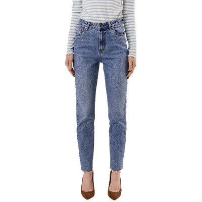 дънки,дамски,панталони,vero,moda,brenda,high,waist,straight,jeans,blue