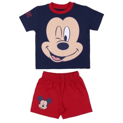пижама,детски,пижами,disney,mickey,short,sleeve,pyjama,red,blue,(red)