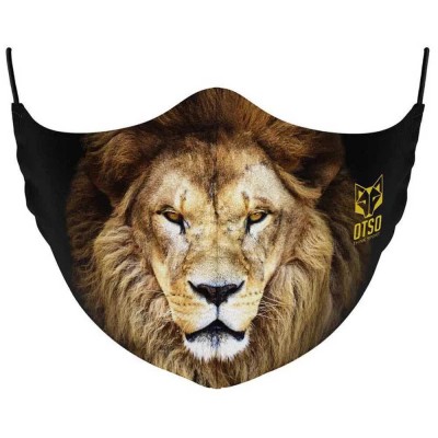 други,аксесоари,otso,animals,face,mask,lion,face,(brown,black)