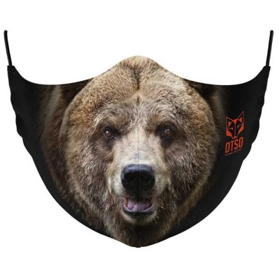 други,аксесоари,otso,animals,face,mask,bear,face,(black)