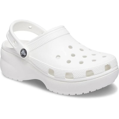 дамски,сандали,и,чехли,crocs,classic,platform,clogs,white