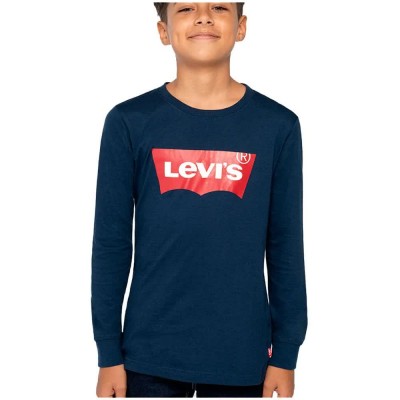 тениска,детски,тениски,levi´s,®,batwing,long,sleeve,t,shirt,dress,blues,(blue)