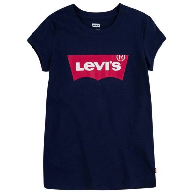 тениска,детски,тениски,levi´s,®,batwing,short,sleeve,t,shirt,peacoat,tea,tree,pink,(blue)