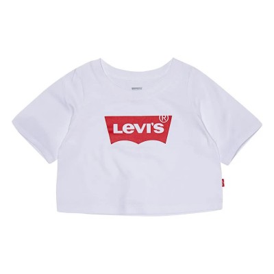 тениска,детски,тениски,levi´s,®,light,bright,cropped,short,sleeve,t,shirt,white,(white)