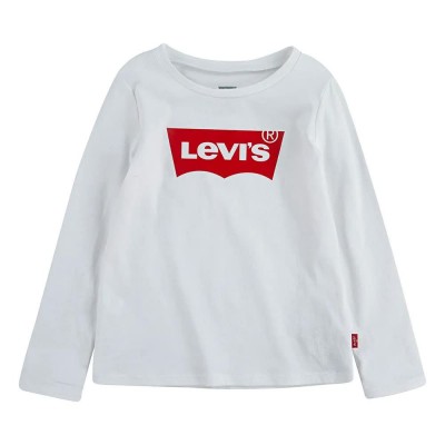 тениска,детски,тениски,levi´s,®,batwing,long,sleeve,t,shirt,white