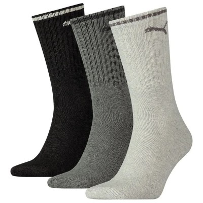 чорапи,мъжки,чорапи,puma,sport,crew,stripe,socks,3,pairs,grey,(anthracite,grey)