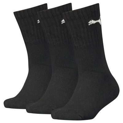 чорапи,детски,чорапи,puma,sport,socks,3,pairs,black,(black)