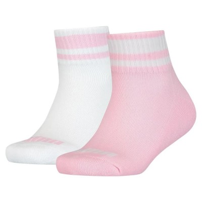 чорапи,детски,чорапи,puma,clyde,quarter,short,socks,2,pairs,pink,white,(multicolor)