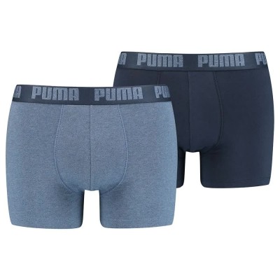 боксерки,мъжко,бельо,puma,basic,boxers,2,units,denim,(blue)