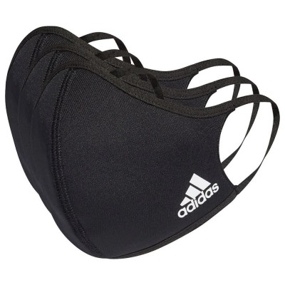 други,аксесоари,adidas,logo,face,mask,3,units,black