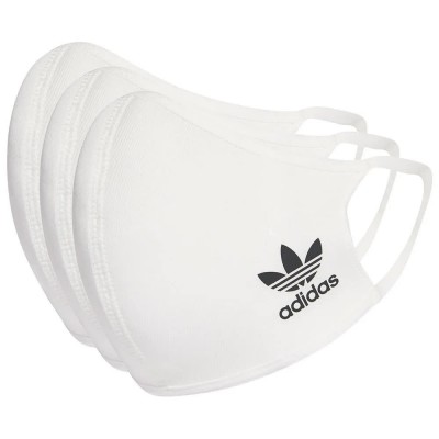други,аксесоари,adidas,originals,face,mask,3,units,white,(white)
