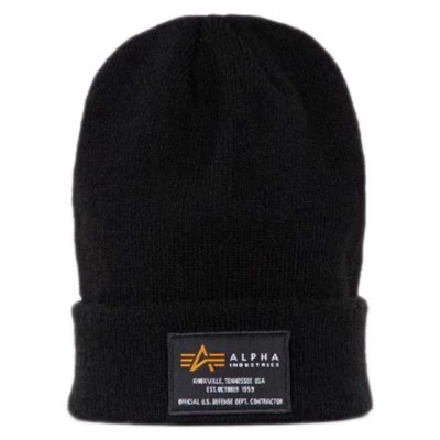шапка,всички,шапки,alpha,industries,crew,beanie,black