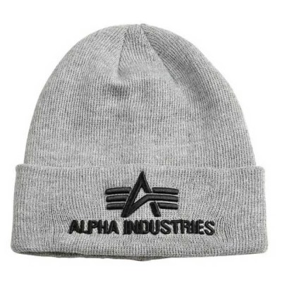 шапка,всички,шапки,alpha,industries,3d,beanie,grey,heather,(grey)