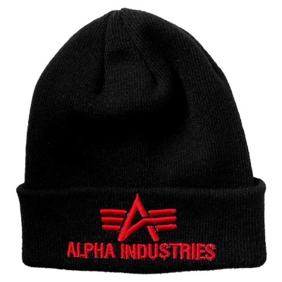 шапка,всички,шапки,alpha,industries,3d,beanie,black,red,(black)