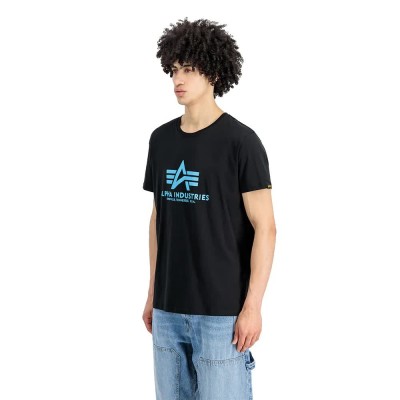 тениска,мъжки,тениски,alpha,industries,basic,short,sleeve,t,shirt,black,blue,(black)