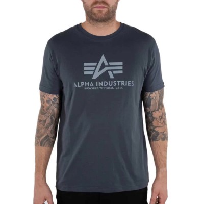 тениска,мъжки,тениски,alpha,industries,basic,reflective,print,short,sleeve,t,shirt,grey,(grey,black,refl)