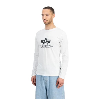 тениска,мъжки,тениски,alpha,industries,basic,long,sleeve,t,shirt,white