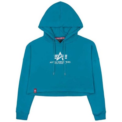 суичър,дамски,блузи,alpha,industries,basic,cos,hoodie,blue,(blue,lagoon)