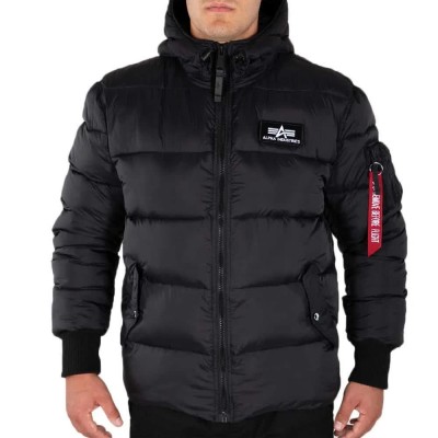 яке,мъжки,якета,alpha,industries,hooded,puffer,fd,jacket,black,(black)