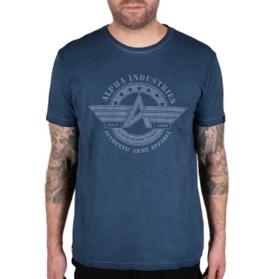 тениска,мъжки,тениски,alpha,industries,ai,olidye,short,sleeve,t,shirt,blue,(rep.blue)