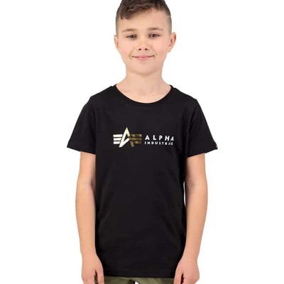 тениска,детски,тениски,alpha,industries,label,short,sleeve,t,shirt,black,(black)