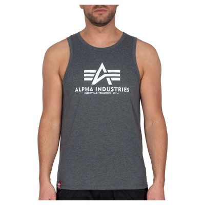 тениска,мъжки,тениски,alpha,industries,basic,sleeveless,t,shirt,charcoal,heather,white,(grey)