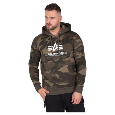 суичър,мъжки,пуловери,alpha,industries,basic,camo,hoodie,green,(olive,camo)