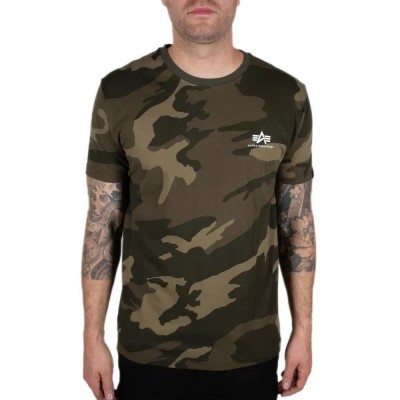 тениска,мъжки,тениски,alpha,industries,basic,small,logo,camo,short,sleeve,t,shirt,olive,camo,(green)