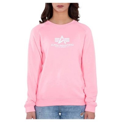 блуза,дамски,пуловери,дамски,плетени,дрехи,alpha,industries,new,basic,sweater,pink,(pastel,pink)