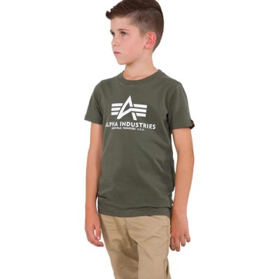 тениска,детски,тениски,alpha,industries,basic,short,sleeve,t,shirt,dark,olive,(green)