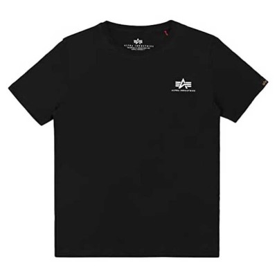 тениска,детски,тениски,alpha,industries,basic,small,logo,short,sleeve,t,shirt,black