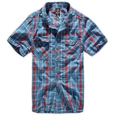 риза,с,къс,ръкав,мъжки,ризи,brandit,roadstar,short,sleeve,shirt,red,blue,(blue)