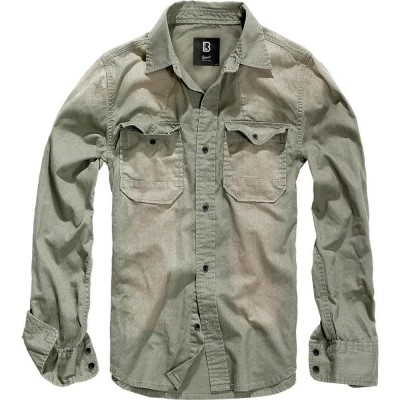 риза,с,дълъг,ръкав,мъжки,ризи,brandit,hardee,denim,long,sleeve,shirt,grey,(olive,grey)