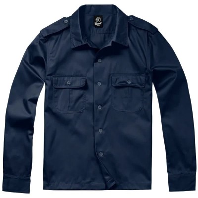 риза,с,дълъг,ръкав,мъжки,ризи,brandit,us,long,sleeve,shirt,blue,(navy)