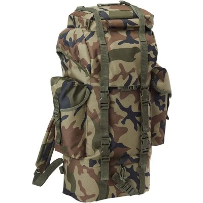 раница,раници,brandit,nylon,65l,backpack,woodland,(green)