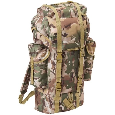 раница,раници,brandit,nylon,65l,backpack,tactical,camo,(green)