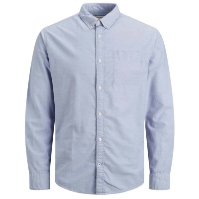риза,с,дълъг,ръкав,мъжки,ризи,jack,&,jones,oxford,long,sleeve,shirt,cashmere,blue,slim,fit,(blue)