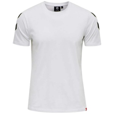 тениска,мъжки,тениски,hummel,legacy,chevron,short,sleeve,t,shirt,white