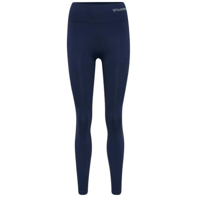 клин,дамски,клинове,дамски,чорапогащи,и,клинове,hummel,tif,seamless,high,waist,leggings,black,iris,(blue)