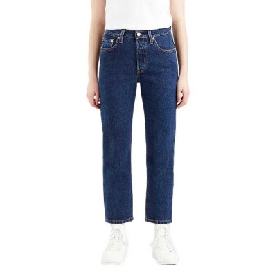 дънки,дамски,панталони,levi´s,®,501™,crop,jeans,blue,(salsa,stonewash)