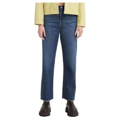 дънки,дамски,панталони,levi´s,®,ribcage,straight,ankle,jeans,noe,down,(blue)