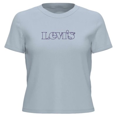 тениска,дамски,тениски,levi´s,®,graphic,jordie,short,sleeve,t,shirt,blue,(gd,plein,air,t2d2)